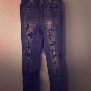 Never worn black jeans